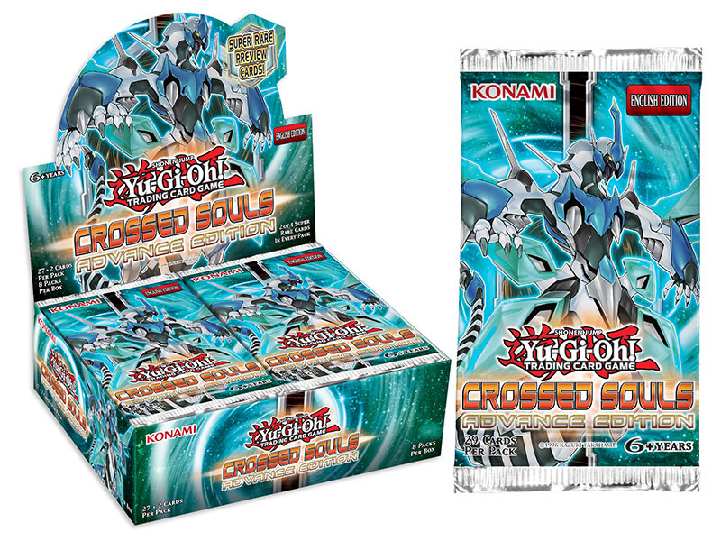 Yu-Gi-Oh, Crossed Souls, ADVANCE Edition, 1 Display (8 Booster)