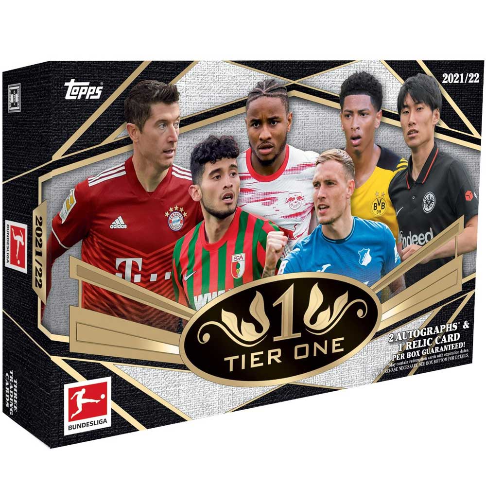 2021 Topps Bundesliga Tier One 新品未開封ボックス トレーディング