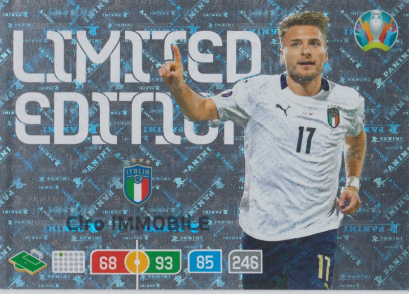 Adrenalyn Euro 2020 Ciro Immobile Italy Limited Edition