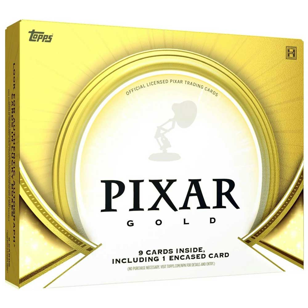 Sealed Box Topps Pixar Gold Hobby