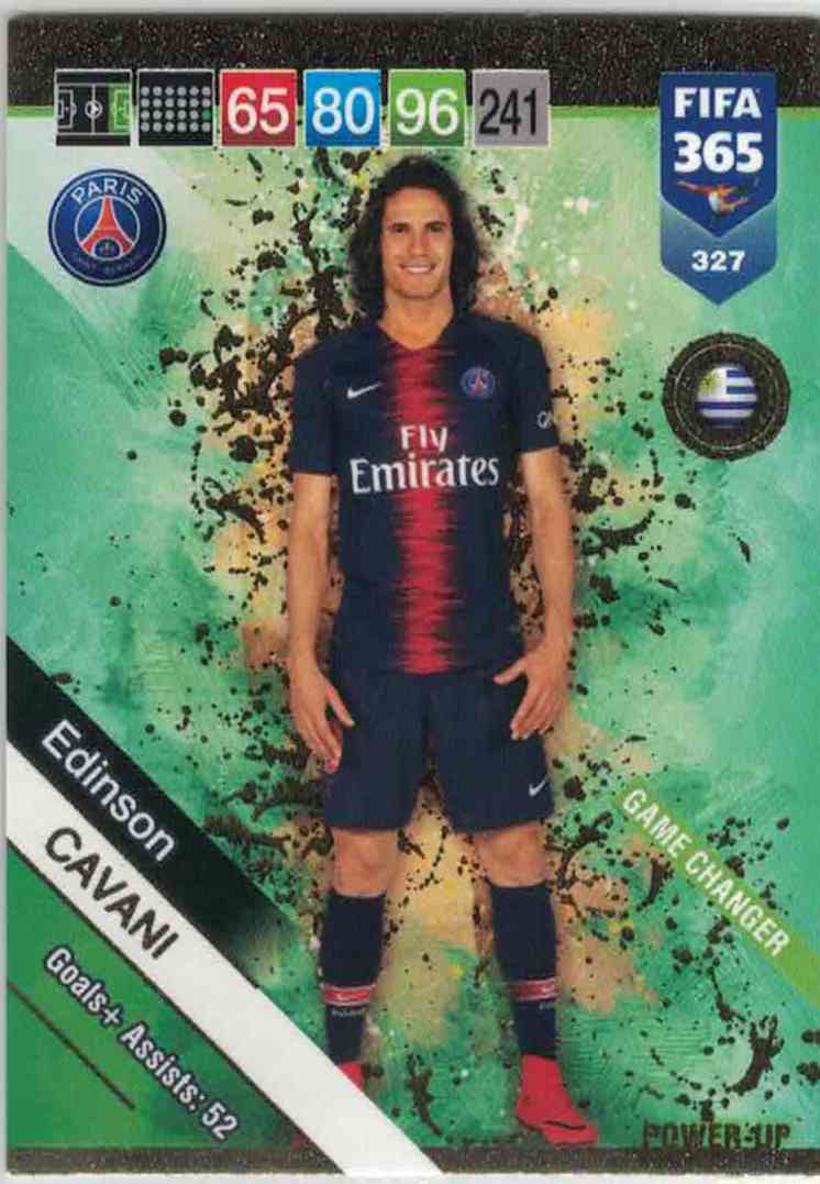 Adrenalyn Xl Fifa 365 2019 327 Edinson Cavani Paris Saint Germain Game Changers