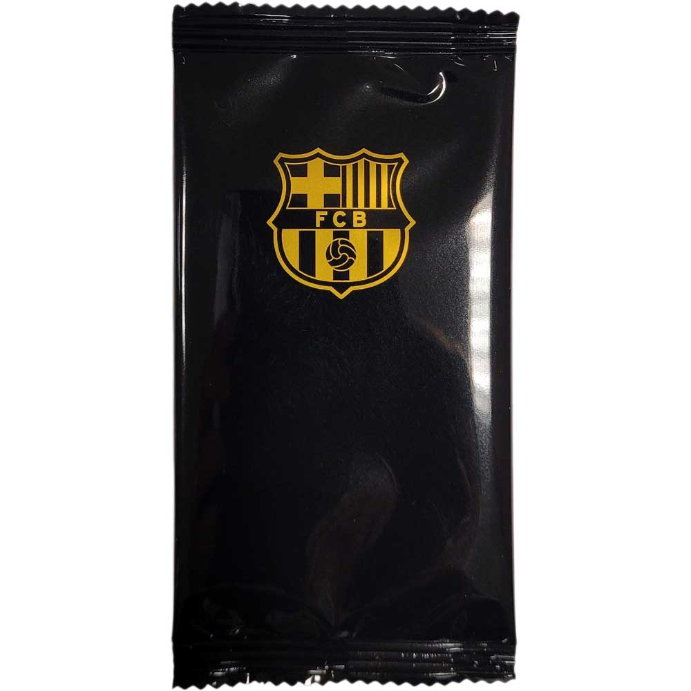 1 Pack 2025-26 Futera FC BARCELONA FX Football (3 Cards)
