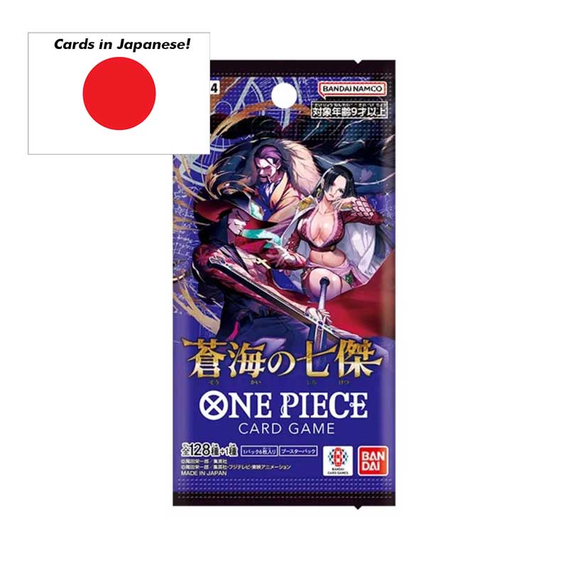 One Piece Card Game - Booster (6 cards) The Azure Sea's Seven [OP