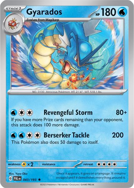 Pokemon Card Magikarp Paldea popular evolved