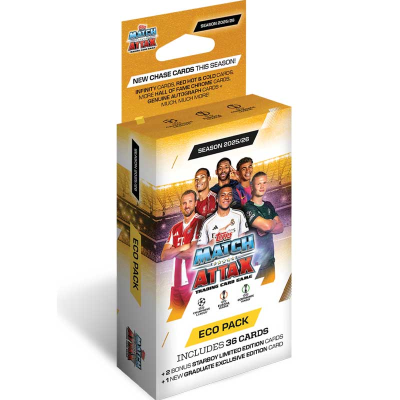 clash royale rare card Match Attax 2025-26 Pack of 32 Packets