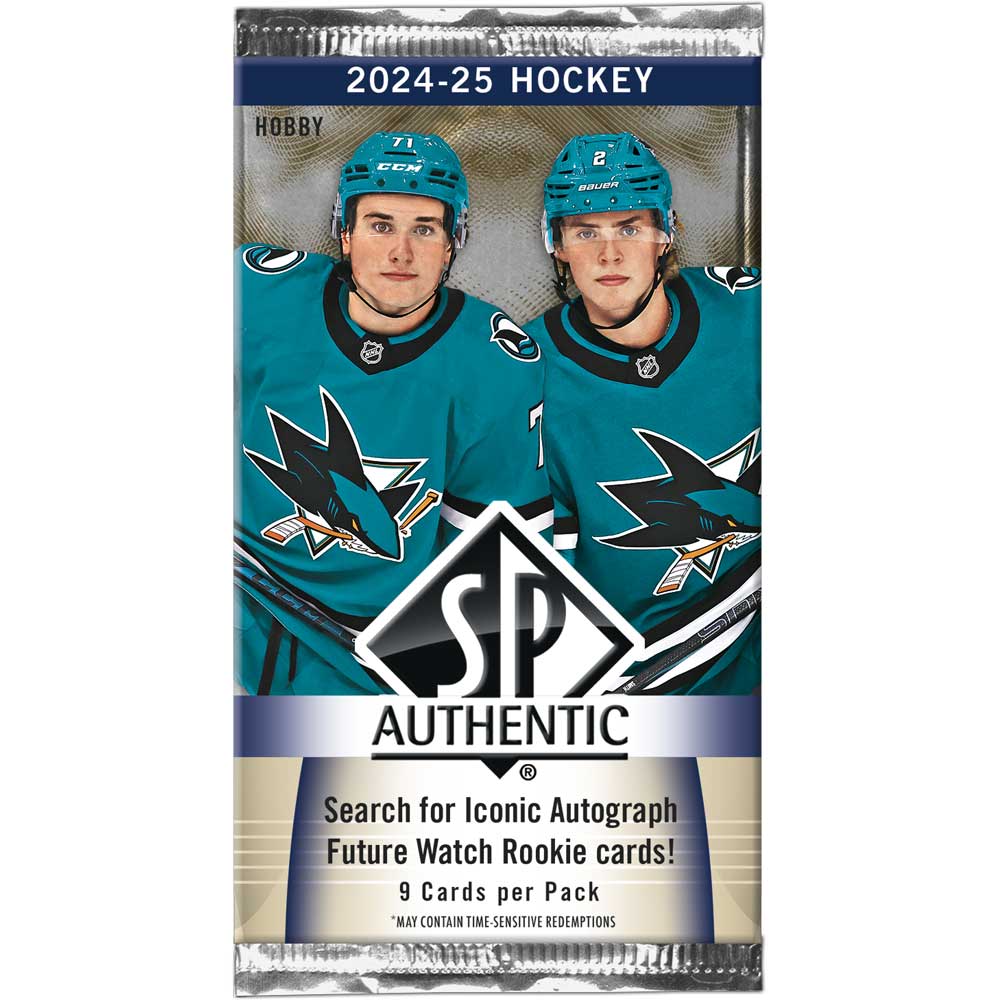1 Pack 2024-25 Upper Deck SP Authentic Hobby