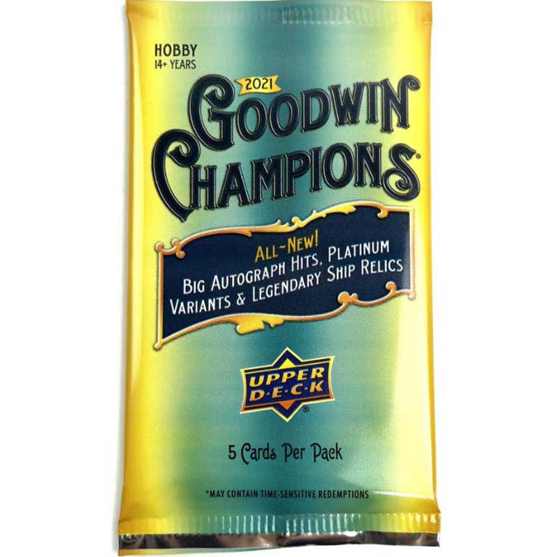 2021 Upper Deck Goodwin Champions 20パック 2021 Upper Deck Goodwin