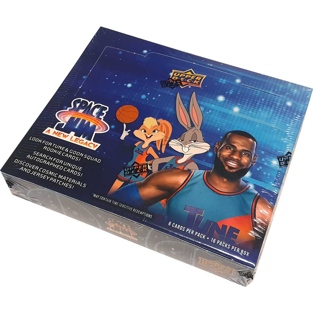 Space Jam: A New Legacy Hobby Box (Upper Deck 2021) LOOK FOR RARE