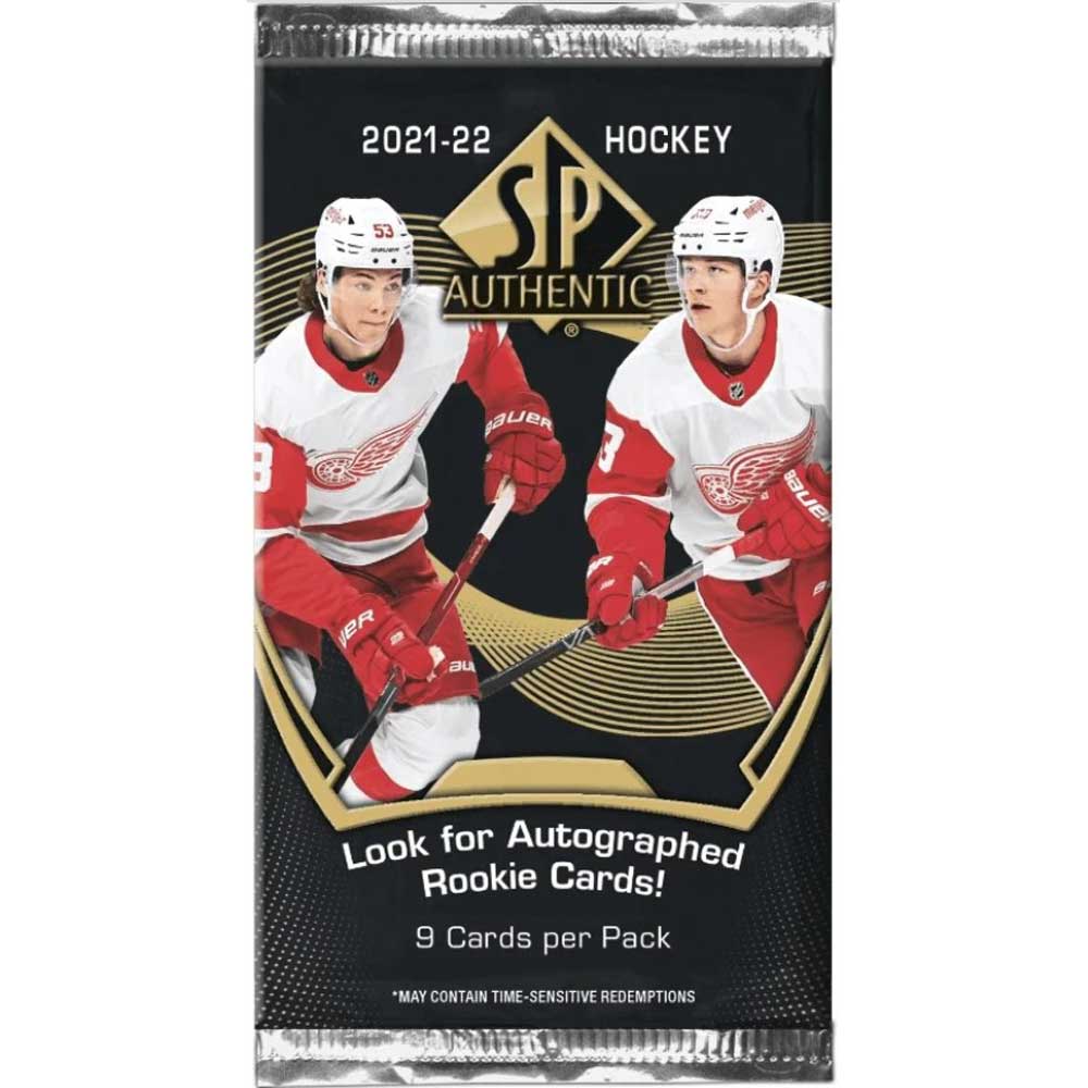 1 Pack 2021 22 Upper Deck SP Authentic Hobby