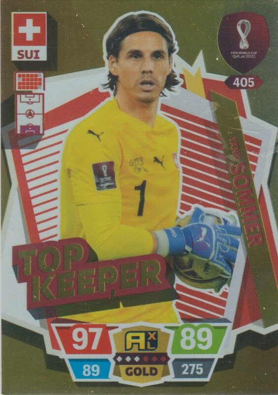 Yann Sommer #1 Switzerland National Team FIFA World Cup Qatar 2022 Pat -  Praise To Heaven