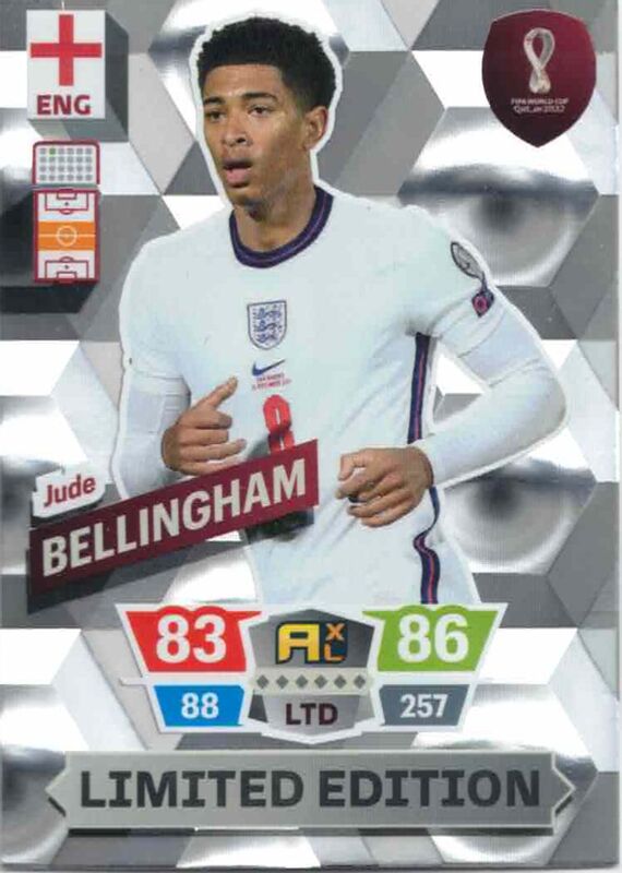 Adrenalyn World Cup 2022 - Jude Bellingham - Limited Edition