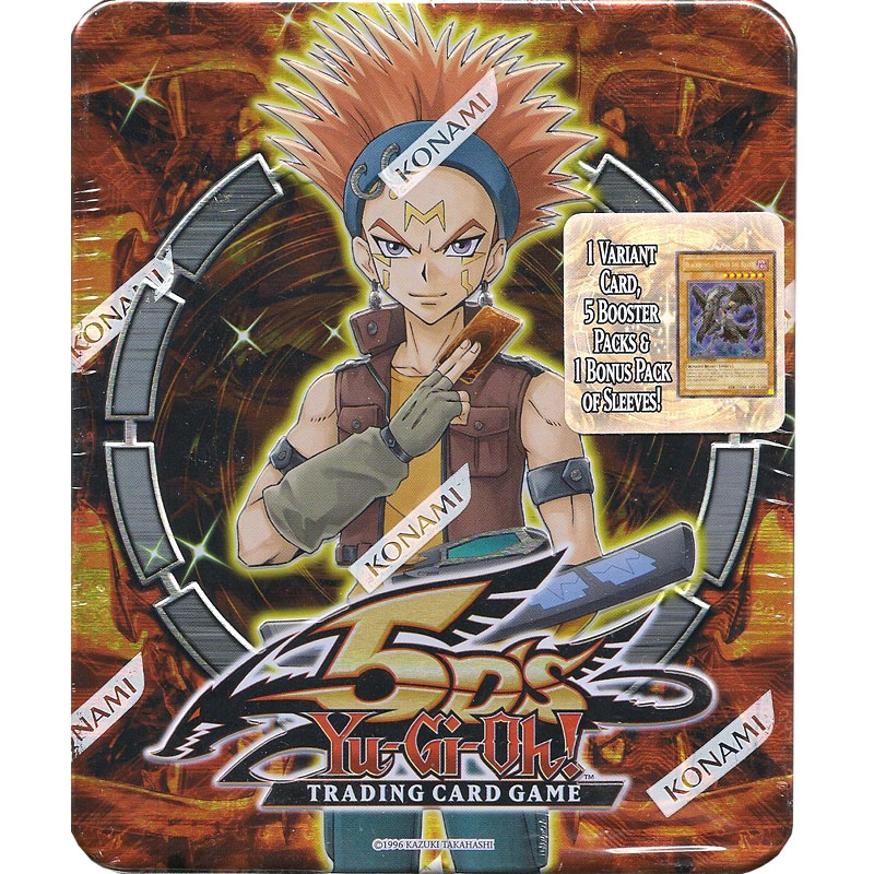 遊戯王 collectible tin exclusive 2008 不動遊星他