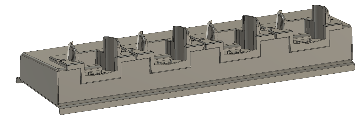 Desktop 4-SLOT Charger TRAY MC3300 incl. PSU Adapter 12V5A