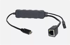 Rugged Sealed USB C to Gigabit ethernet Adapter