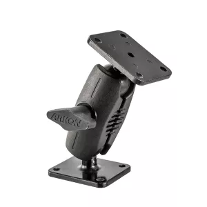 4" Heavy-Duty Car Dash or Wall Mounting Pedestal with Metal AMPS Head and Base