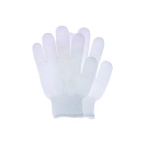 Exfoliating Gloves White