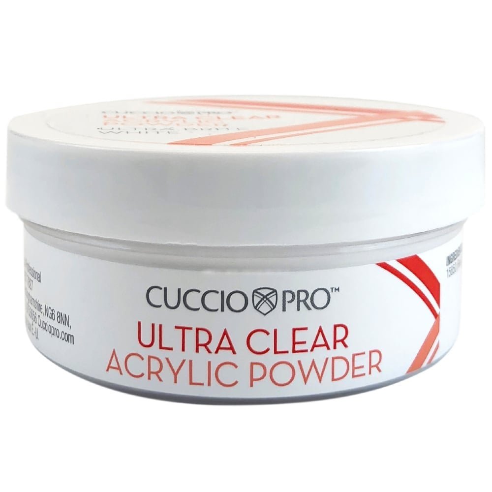 Acrylic Powder Ultra Clear-Clear, 12,75oz