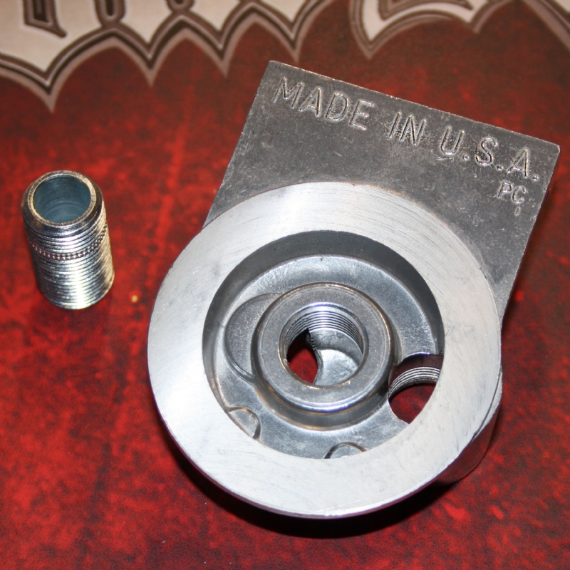 Remote Oil Filter Mount