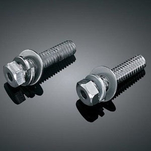 Kury Hollow Bolt silver. 3/8-16x1-1/2