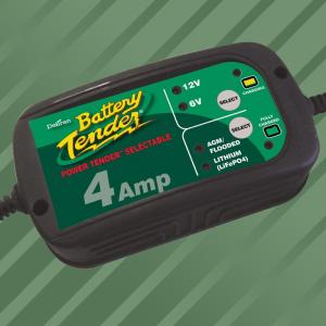 Battery tender power 6V/12V 4A lead acid/lithium