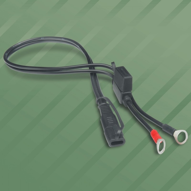 Battery tender laddarkabel med M8-rings 60cm