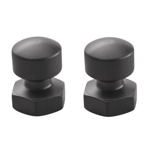 Saddlemen Sadelmuttrar 1/4"-20 till H-D Touring, Svart