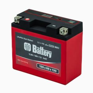 The Battery 12B-4, 12,8V, 9Ah (12Ah PbEq)