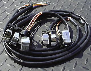 Wire Harness w/switch 96-up chrome