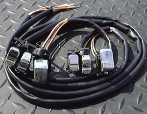 Wire Harness w/switch 96-up Chrome