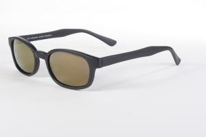 KD`s Solglasögon Black w/ Gold mirror