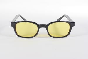 KD´s Solglasögon Black frame / Yellow lens