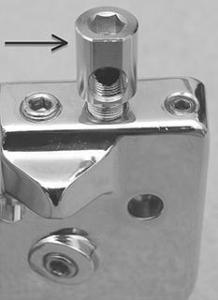 Fitting. Allen head oil pump