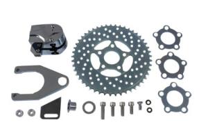 Drevbroms 49T / Chrome Rear 2 Piston Caliper and Disc Kit