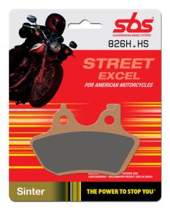 Bromsbelägg T/C Fram SBS 826HS