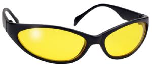 Slim Jim Solglasögon Matte Black / Yellow lens