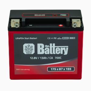 The Battery storlek 20 12,8V, 12Ah (20Ah PbEq)
