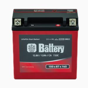 The Battery storlek 14, 12,8V, 12Ah (20Ah PbEq)