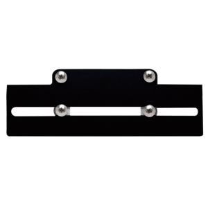 Nummerskyltshållare Svart