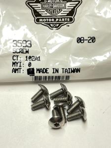 Screw. saddlebag bracket