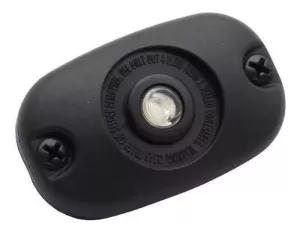 REAR MASTER CYLINDER COVER, BLACK, DOT 4