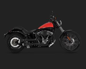 VANCE & HINES, 2-2 HI-OUTPUT GRENADES EXH. BLACK/PEARL