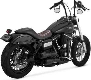 VANCE & HINES, 2-2 HI-OUTPUT GRENADES EXH. BLACK
