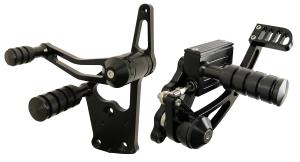 Ultima billet forward controls, Black