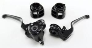 H-BAR CONTROL KIT, 9/16 BORE, BLK