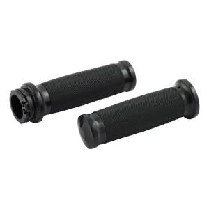 CALIBER ALUMINUM HANDLEBAR GRIPS, BLACK