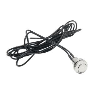 SMOOTH PUSH BUTTON SWITCH. CHROME