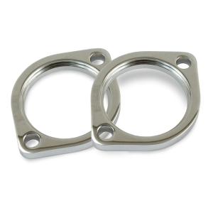 Flange, exhaust pipe 84-03/17-24 'early style'. Chrome