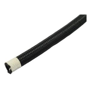 BLACK NYLON BRAIDED HOSE 3/8 INCH (10mm).