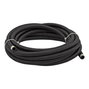BRAIDED HOSE 5/16" (8mm). Black nylon