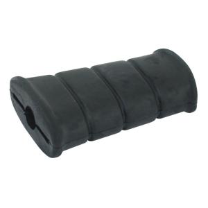 REPL. RUBBER FOR FLAT KICK PEDAL. BLACK